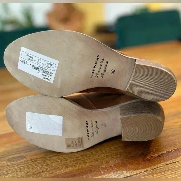 Made in Italy - Unlace | Western Suede Ankle Boot | Women’s 6 - Picture 4 of 4